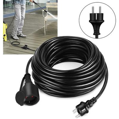 Aufun - Verlängerungskabel 30m Einsatz für den Außenbereichm, 3500W, 230 v IP44 mit Schuko Stecker,