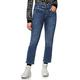 STREET ONE Damen A375880 Jeanshose Boot Cut, Indigo Random wash, W34/L28