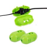 Outdoor Extension Cord Cover Green 2 Pcs Extension Cord Protective Cover for Electric Tools SureCord Extension Cord Seal Cover Indoor & Outdoor for Electric Leaf Blower Trimmers and Power Tools