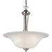 Trans Globe Lighting 2 Light Down Lighting Semi Flush Ceiling Fixture