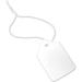 Blank Strung Merchandise Pricing Tags 1.1 W X 1.75 H Size # 5 Tags with String White 500 Pack