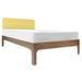 Minimo Kids Bed with Headboard - Twin - Walnut - Nico & Yeye