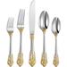 Gorgeous 20-Piece 18/10 Stainless Steel Silverware Set, Service for 4, Mirror Finish, Dishwasher Safe, Box Set