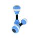 Taqqpue 1 Pair EVA Water Foam Floating Dumbbell Aquatic Exercise Dumbells Swimming Pool Water Barbells Hand Bar For Water Yoga Fitness on Clearance