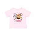 Inktastic Little Monkey Girl 2nd Birthday Girls Baby T-Shirt