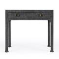 Ebern Designs Keidy 34" Console Table Wood in Gray/Black | 30 H x 34 W x 16 D in | Wayfair 1DA8700B76D3426CB7CCB4F7AA2705E1