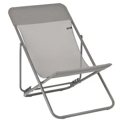 Lafuma Maxi Transat Batyline Outdoor Folding Chair, Set of 2