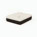 Ergo-Pedic Cannabliss Infused Memory Foam Pet Bed Memory Foam/Cotton in Brown/White | 20.5 W x 17.5 D in | Wayfair DBSM-6