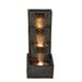 Hi-Line Gift Ltd. 34" H Multi-LeveLED Waterfall Fountain w/ 3 Warm White LEDS | 33.46 H x 13.58 W x 11.42 D in | Wayfair 79753