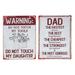 iH casadécor 2 Piece Wall Décor Set Metal in Gray/Red/White | 15.75 H x 11.8 W x 0.2 D in | Wayfair ME-1100(2)