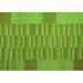 Ahgly Company Indoor Rectangle Abstract Green Contemporary Area Rugs 2 x 4