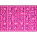 Ahgly Company Indoor Rectangle Abstract Pink Contemporary Area Rugs 8 x 12