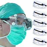 Anti-viru Safety Goggles Over Glasses Soft Clear PC Antivirus Fog Spray Hospital