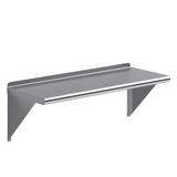 AmGood 36 Long x 14 Deep Stainless Steel Wall Shelf | NSF Certified | Appliance & Equipment Metal Shelving | Kitchen Restaurant Garage Laundry Utility Room