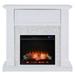 SEI Nobleman Touch Screen Electric Media Fireplace w/ Tile Surround