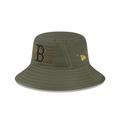 Men's New Era Green Boston Red Sox 2023 Armed Forces Day Bucket Hat