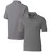 Men's Cutter & Buck Gray Toronto Blue Jays Big Tall Advantage Tri-Blend Pique Polo