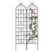 Red Barrel Studio® Trellis for Climbing Plants Iron/Metal in Gray | 86.7 H x 2 W x 40 D in | Wayfair 52BC7A2D78E440B1A1D9DB84890D3465