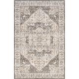 Brown Rectangle 3' x 5' Living Room Area Rug - Brown Rectangle 3' x 5' Area Rug - Bungalow Rose Rain Haven Vintage Machine Washable Area Rug Machine Washable Area Rug for Living Room Bedroom Dining Room/Beige 60.0 x 36.0 x 0.08 in white | Wayfair