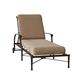 Woodard Delphi 76" Long Reclining Single Chaise w/ Cushion Metal | 22.75 H x 32 W x 76 D in | Outdoor Furniture | Wayfair 850470-48-51N