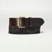 Lucky Brand Mens Washed Webbed Belt - Men's Accessories Belts in Black, Size 40