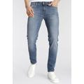 Skinny-fit-Jeans PEPE JEANS "Finsbury" Gr. 33, Länge 34, blau (medium blue) Herren Jeans Skinny-Jeans