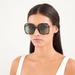 Gucci Accessories | Gucci Gg0890sa-003 Women Oversized Sunglasses In Havana Tortoise Gold/Green 58mm | Color: Gold/Green | Size: Os