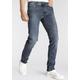 Tapered-fit-Jeans PEPE JEANS "Stanley" Gr. 31, Länge 34, blau (dark blue) Herren Jeans Tapered-Jeans