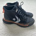 Converse Shoes | Converse Men's Star Series Bb Basketball Shoes (Black/Bold Mandarin/Wolf Grey) | Color: Black/Orange | Size: 11.5