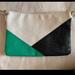 Rosetti Bags | Colorblock Rosetti White Purse | Color: Green/Silver | Size: Os