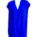 Madewell Dresses | Madewell Casual V Neck Dress M | Color: Blue | Size: M