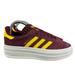 Adidas Shoes | Adidas Gazelle Bold Platform Burgundy Red Suede Shoes If5195 Womens Sizes 7 - 10 | Color: Red/Yellow | Size: Various