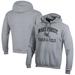 Men's Champion Gray Wake Forest Demon Deacons Track & Field Icon Powerblend Pullover Hoodie