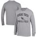 Men's Champion Gray Texas Tech Red Raiders Track & Field Icon Long Sleeve T-Shirt