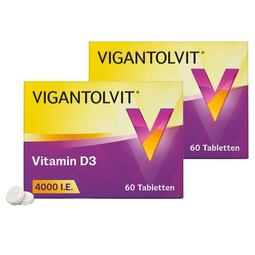 Vigantolvit 4000 I.e. Vitamin D3 Tabletten 2x60 St