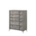 Corrigan Studio® Ashcott 5 Drawer Chest Wood in Brown/Gray | 47 H x 40 W x 17.9 D in | Wayfair 3C81723F43B545E28BE3CA46AB4DB656