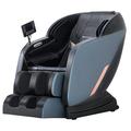 Inbox Zero Faux Leather Heated Massage Chair Faux Leather in Black | 35 H x 55 W x 24 D in | Wayfair D2D41B580900419382F6A6D478873C33