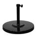 Arlmont & Co. Remie Free Standing Umbrella Base Concrete/Steel in Black/Gray | 18 H x 19.75 W x 19.75 D in | Wayfair