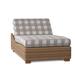 Woodard Montecito 77" Long Reclining Double Chaise w/ Cushion, Linen in Brown | 38 H x 40 W x 77 D in | Outdoor Furniture | Wayfair S511061-03Y