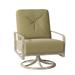 Woodard Fremont Outdoor Rocking Chair, Linen in Gray/Brown | 40 H x 30 W x 37.75 D in | Wayfair 9U0677-70-03Y