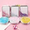 Mini miroirs de maquillage pliants Flowing Sands pour filles et femmes, miroir de poche, double face, Rotterdam Kling, accessoires de beauté