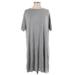 Silence and Noise Casual Dress: Gray Dresses - Women's Size Small