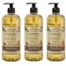 A LA MAISON Sweet Almond Hydrating Body Wash - Triple French Milled Natural Shower Gel Body Wash for Women and Men (3 Pack 25.36 oz Bottle)