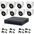 Kit Videosorveglianza 8 Telecamere 5 Mpx Dahua Dvr 8 Canali