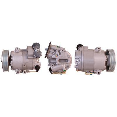 ELSTOCK Kompressor, Klimaanlage mit Dichtungen für GENERAL MOTORS VAUXHALL OPEL 95516237 1618063 1618424 51-0825 Image