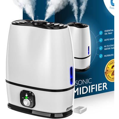 Large room humidifier without filter