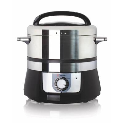 Euro Cuisine FS3200 Electric Food Steamer, Stainless Steel