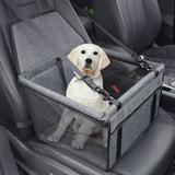 Shldybc Small Dog Car Seat Dog Booster Seat for Car Front Seat Pet Booster Car Seat for Small Dogs Medium Dogs Reinforced Dog Car Booster Seat Harness on Clearance