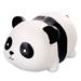 Tinksky 1pc PVC Money Pot Panda Shape Bank Adorable Saving Jar Decorative 700pcs Coin Available Bank for Home Kids (Black and White)