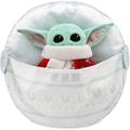 Star Wars Grogu Holiday Plush in Hover Pram â€“ The Mandalorian â€“ 13 Inches